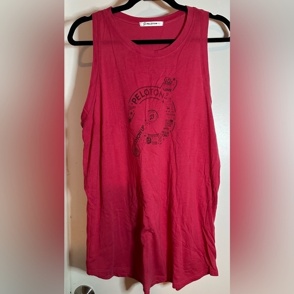 Peloton Tops - Peloton Legacy Racer Tank Red Large